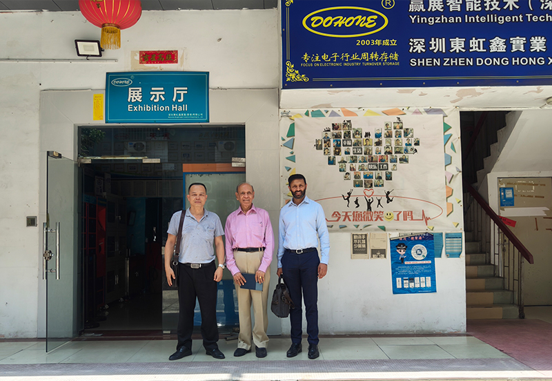 芯片料盒定制-印度客戶不遠萬里來驗廠