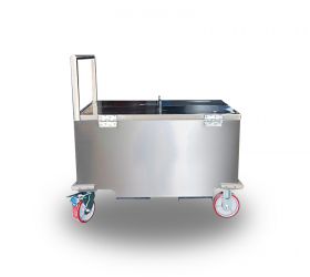 大承重不銹鋼推車